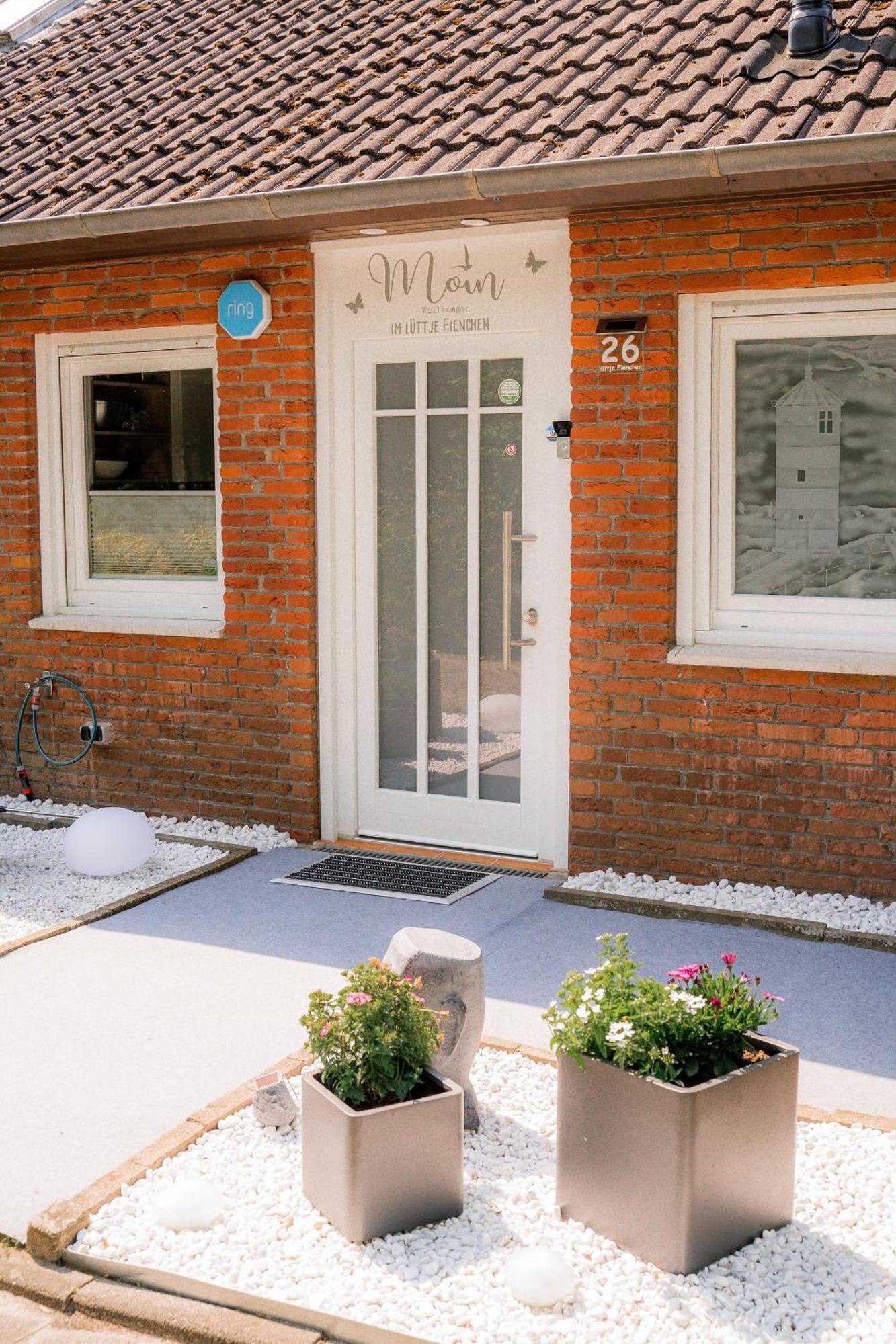 Kleines Ferienhaus Bei Greetsiel - Hunde Willkommen Krummhorn Bagian luar foto