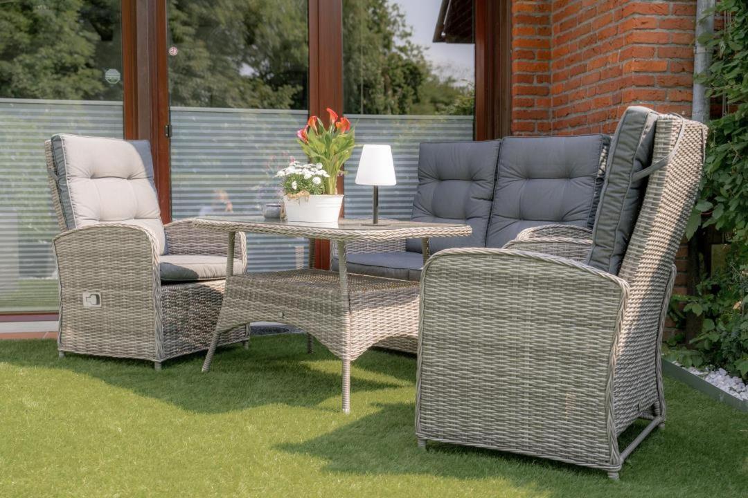 Kleines Ferienhaus Bei Greetsiel - Hunde Willkommen Krummhorn Bagian luar foto